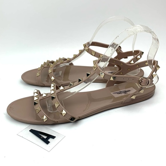 VALENTINO GARAVANI Rockstud Sandal sz 11 - Picture 5 of 13